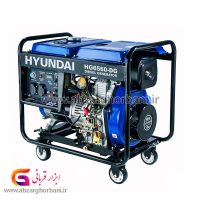 موتور برق 7 کیلووات استارتی هیوندای مدل HG6560-DG